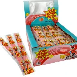 Joys Delights Lolly Shop Online Sour Power Strawberry American Lollies