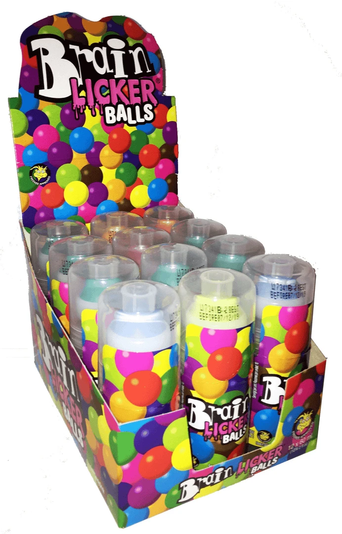 Joy's De'Lights Brain Licker Balls Bulk Australian Lollies 1 Joy's De'Lights Brain Licker Balls Bulk Australian Lollies