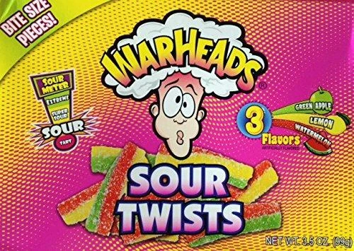 Joy's De'Lights All Candy Warheads Sour Twist Theatre Box 1 Joy's De'Lights All Candy Warheads Sour Twist Theatre Box