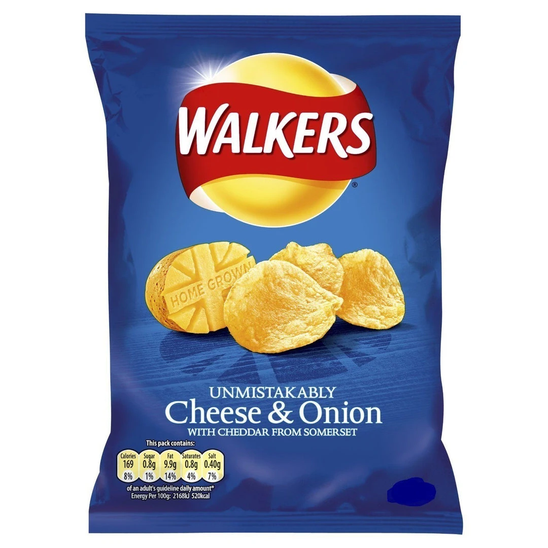 Joy's De'Lights All Candy Walkers Cheese & Onion 32.5g 1 Joy's De'Lights All Candy Walkers Cheese & Onion 32.5g