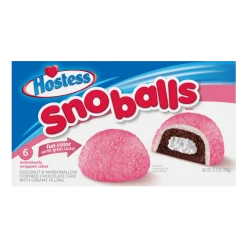 Joy's De'Lights American Chocolate Hostess Snoballs Bulk