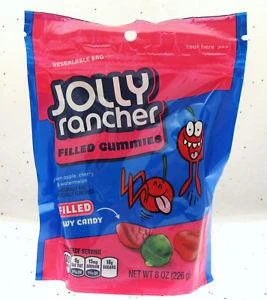 Joy's De'Lights All Candy Jolly Ranchers Filled Gummies Pouch 226g 1 Joy's De'Lights All Candy Jolly Ranchers Filled Gummies Pouch 226g