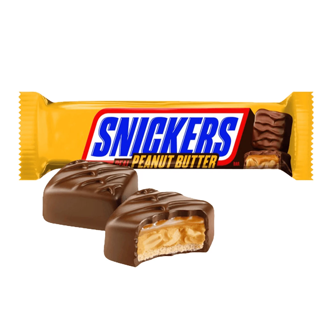 Joy's De'Lights All Candy Snickers Peanut Butter Squared 1 Joy's De'Lights All Candy Snickers Peanut Butter Squared