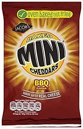 Joys Delights Lolly Shop Online UK Chips Baked Mini Cheddars BBQ Bulk 1 Joys Delights Lolly Shop Online UK Chips Baked Mini Cheddars BBQ Bulk