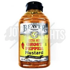 Joys Delights Lolly Shop Online Condiments Beaver Extra Hot Ghost Pepper 340g
