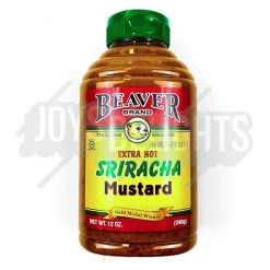 Joy's De'Lights Beaver Sriracha Mustard 340g