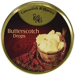 Joy's De'Lights Cavendish & Harvey Butterscotch Drops Tin