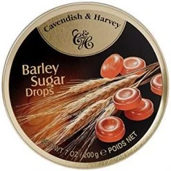 Joy's De'Lights Cavendish & Harvey Barley Sugar Drops 200g Tin