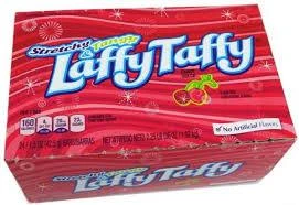 Joy's De'Lights Laffy Taffy Cherry Bulk 1 Joy's De'Lights Laffy Taffy Cherry Bulk
