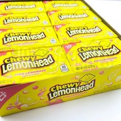 Joy's De'Lights Chewy Pink Lemonade Lemonheads 23g Bulk