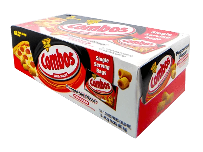 Joy's De'Lights Combos Pepperoni Pizza Crackers 48g Bulk