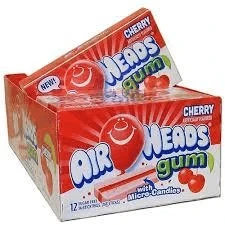 Joy's De'Lights All Candy Airheads Gum Cherry Bulk