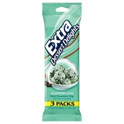 Joys Delights Lolly Shop Online Extra Dessert Delights Mint Chocolate Chip 3 Pack American Chocolate