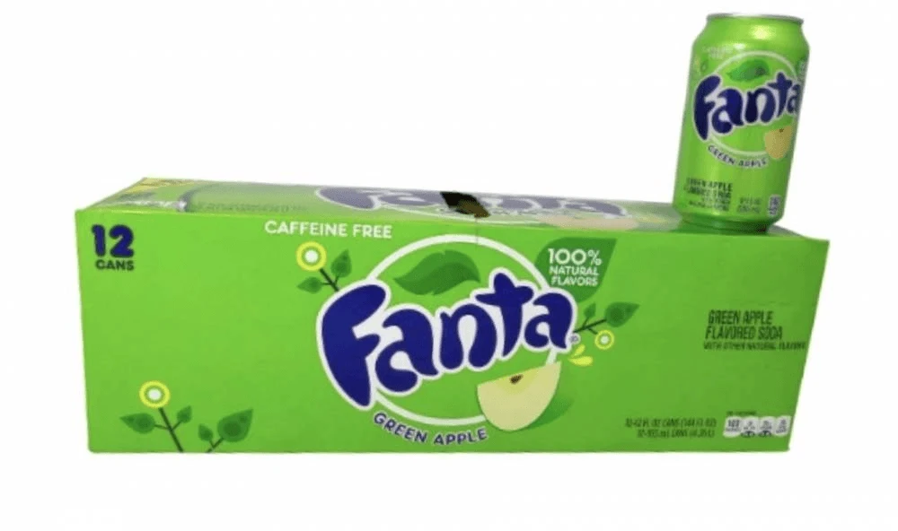 Joy's De'Lights Fanta Green Apple 12 Pack Carton 1 Joy's De'Lights Fanta Green Apple 12 Pack Carton