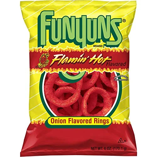 Joys Delights Lolly Shop Online Featured Funyuns Flamin' Hot 163g 2 Joys Delights Lolly Shop Online Featured Funyuns Flamin' Hot 163g