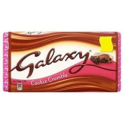 Joys Delights Lolly Shop Online Galaxy Cookie Crumble 114g Bulk