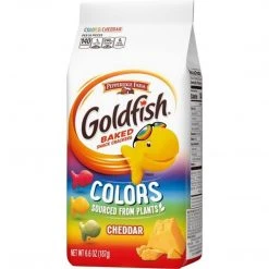 Joys Delights Lolly Shop Online Goldfish Colours Cheddar 187g