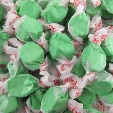 Joy's De'Lights Salt Water Taffy Green Apple