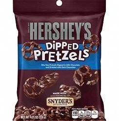 Joy's De'Lights All Candy Hershey's Milk Chocolate Dipped Pretzels 120g