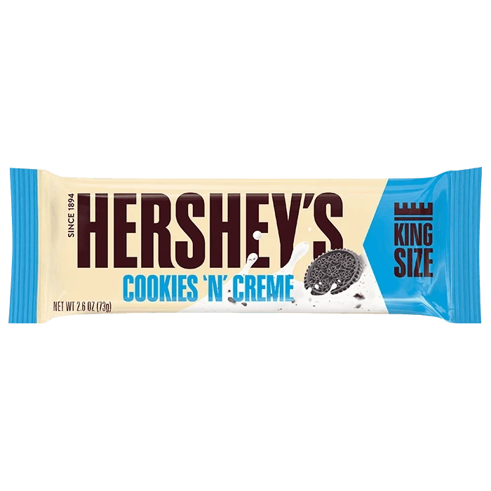 Joy's De'Lights White Chocolate Hershey's Cookies And Cream King Size 1 Joy's De'Lights White Chocolate Hershey's Cookies And Cream King Size