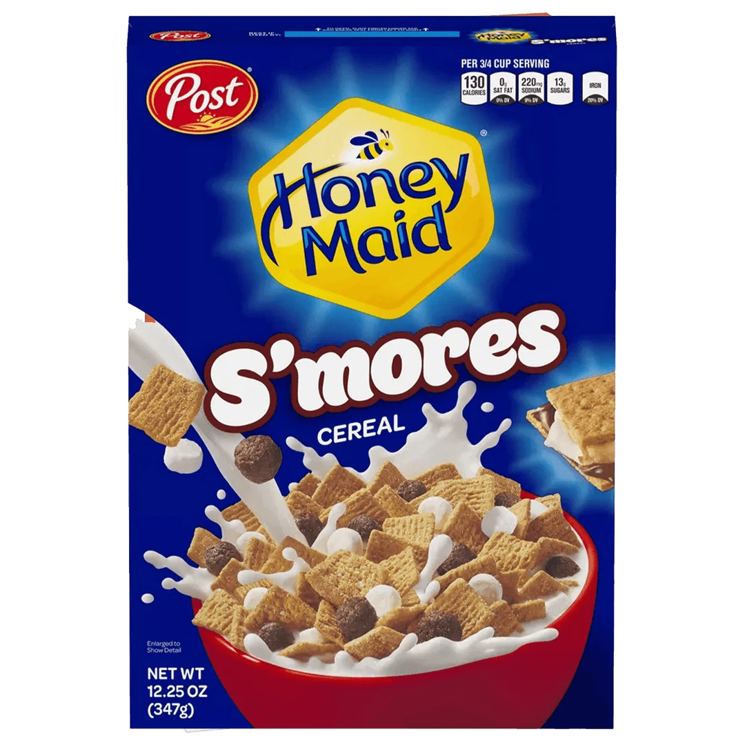 Joys Delights Lolly Shop Online Honey Maid S'mores Cereal 347g 1 Joys Delights Lolly Shop Online Honey Maid S'mores Cereal 347g