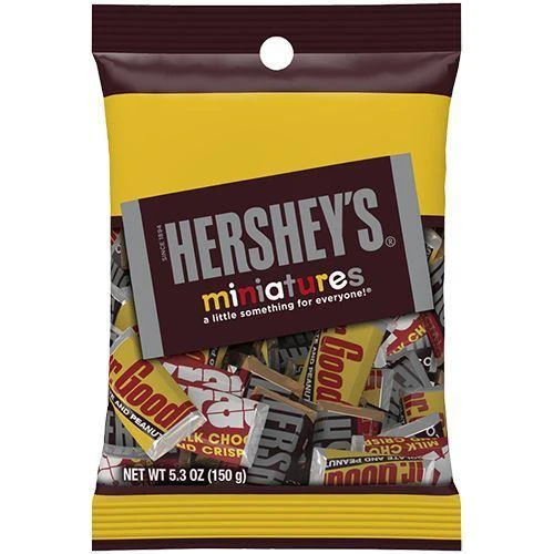 Joys Delights Lolly Shop Online Hershey's Assorted Miniatures 150g 1 Joys Delights Lolly Shop Online Hershey's Assorted Miniatures 150g