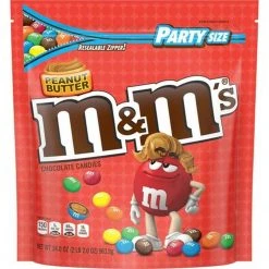 Joys Delights Lolly Shop Online Milk Chocolate M&M's Peanut Butter Party Size 963g Bulk