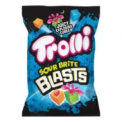 Joys Delights Lolly Shop Online Trolli Extreme Sour Brite Blasts 120g