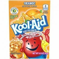 Candy American Drinks Kool Aid Orange Sachet