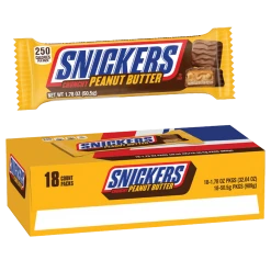 Funworks Snickers Peanut Butter Squared Bulk Milk Chocolate