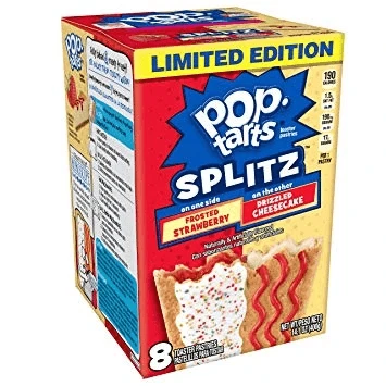 Joy's De'Lights Pop Tarts Splitz Strawberry And Cheesecake 1 Joy's De'Lights Pop Tarts Splitz Strawberry And Cheesecake