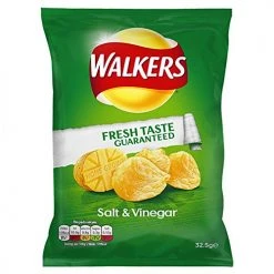 Joy's De'Lights UK Chips Walkers Salt & Vinegar Bulk