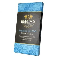 Joys Delights Lolly Shop Online Beech's Sea Salt Milk Chocolate Bar 60g