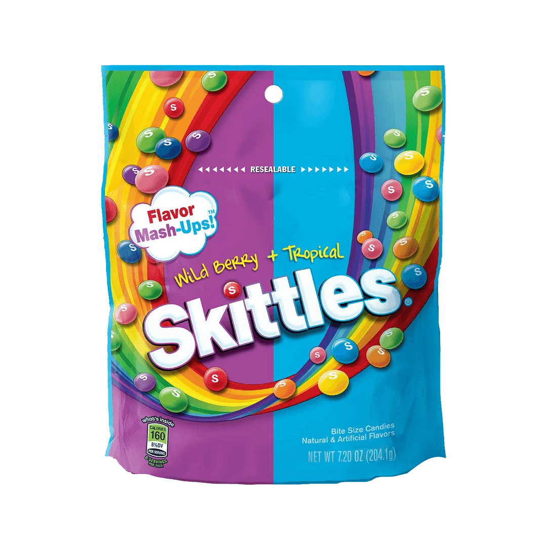 Joy's De'Lights Skittles Mash Ups 204g All Candy 1 Joy's De'Lights Skittles Mash Ups 204g All Candy