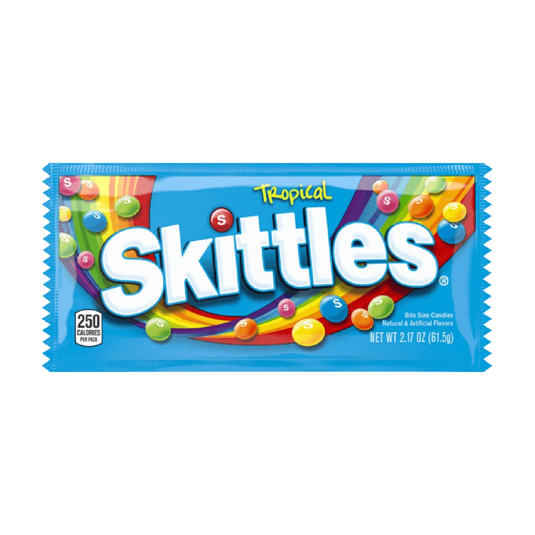 Gluten Free Skittles Tropical 61.5g 1 Gluten Free Skittles Tropical 61.5g