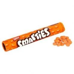 Joy's De'Lights All Candy Smarties Orange Tube 120g