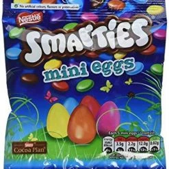 Joy's De'Lights Smarties Mini Eggs Bag 80g All Candy