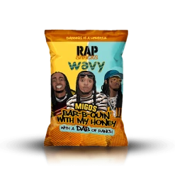 Joys Delights Lolly Shop Online American Chips Rap Snacks Migos Bar-B-Quin With My Honey With A Dab Of Ranch 78g