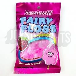 Joy's De'Lights Fairy Floss Strawberry Bulk