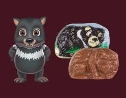 Joys Delights Lolly Shop Online Bush Friends Milk Choc Tassie Devils Milk Chocolate