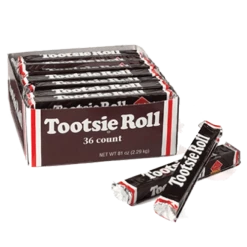 Funworks American Chocolate Tootsie Roll Box