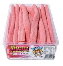 Joy's De'Lights Pick & Mix Lollies TNT Turbo Tubes Strawberry