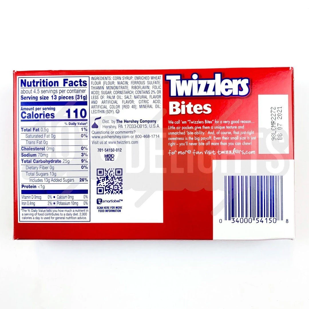 Joys Delights Lolly Shop Online Bulk Twizzler Cherry Bites Theatre 12x141g 2 Joys Delights Lolly Shop Online Bulk Twizzler Cherry Bites Theatre 12x141g