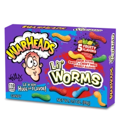 Joys Delight Warhead Lil' Worms Theatre 99g Milk Chocolate