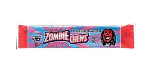 Joy's De'Lights Zombie Chews Raspberry Lemonade 1 Joy's De'Lights Zombie Chews Raspberry Lemonade