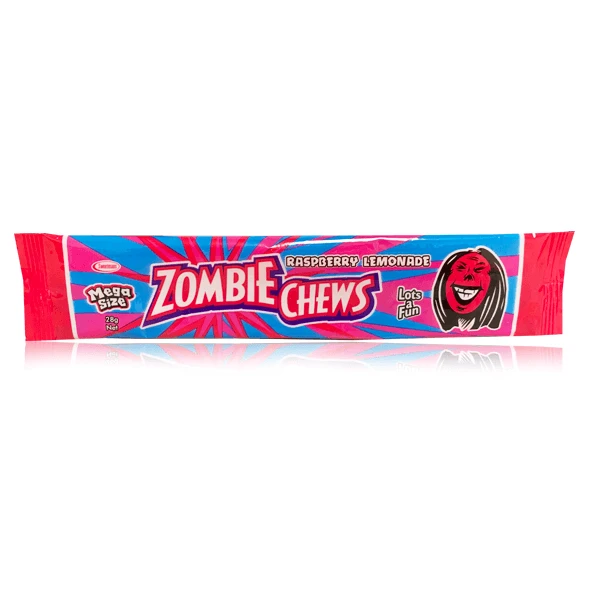 Joy's De'Lights Zombie Chews Raspberry Lemonade Bar 1 Joy's De'Lights Zombie Chews Raspberry Lemonade Bar